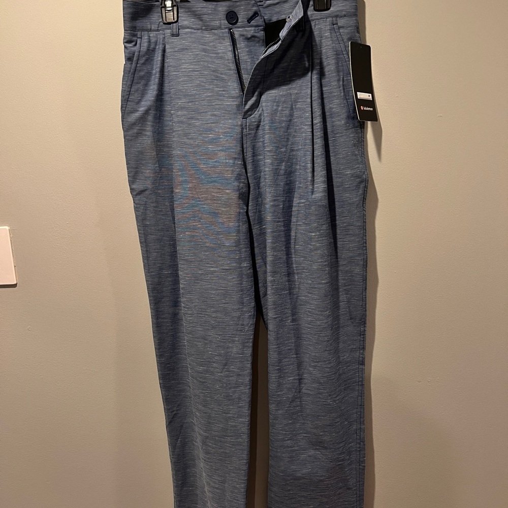 Lululemon Athletica Blue Textured Pants